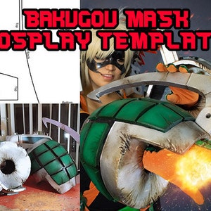 Baku gou Grenade Gauntlets Template