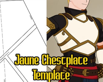 Jaune Chestplate Armor Template