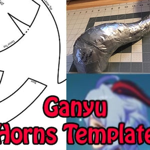 Dragon Horns Template