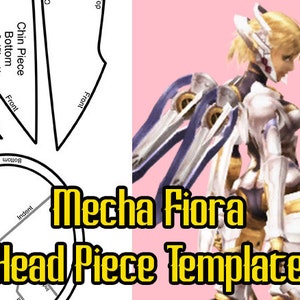 Mecha Fiora Headpiece Template