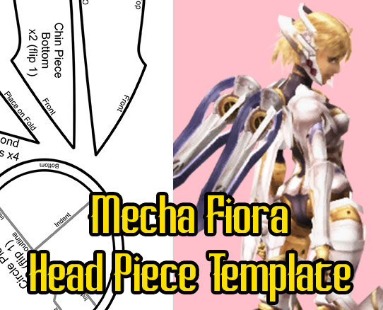 KOS-MOS Xenosaga Episode I Pepakura EVA Foam Templates 