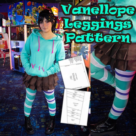Vanellope Leggings Pattern -  UK
