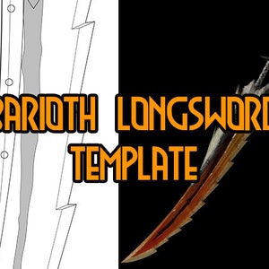 Barioth Longsword Template