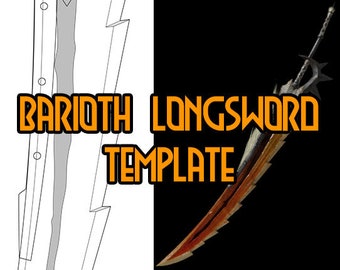 Barioth Longsword Template