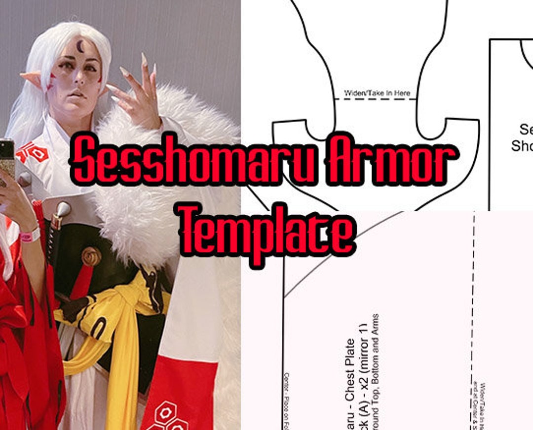 Dog Demon Armor Template - Etsy
