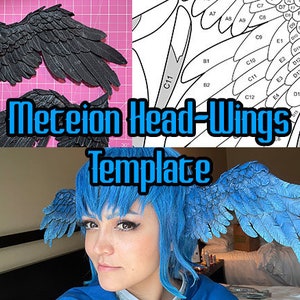 Starbird Kopf Flügel Cosplay Template
