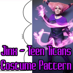 Jinx Costume Pattern + Write-Up