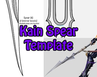 Kains Speer | Cosplay Vorlage