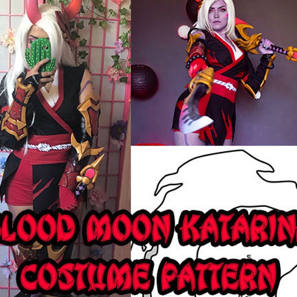 Blood Moon Katarina Costume Pattern