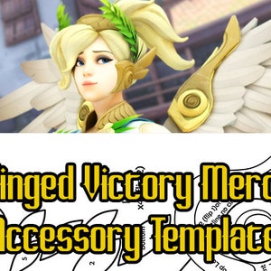 Winged Victory Mercy Halo & Accessories Template