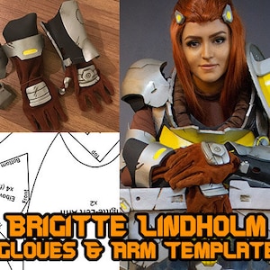 Brigitte Gloves & Arm Armor Template