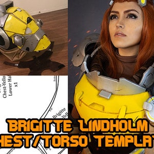 Brigitte Bruststück & Torso Rüstung Vorlage
