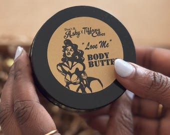 Don't B. Ashy x Tiffany Cross "Love Me" Blended Body Butter | Jasmin Sandelholz Bergamotte | Sheabutter