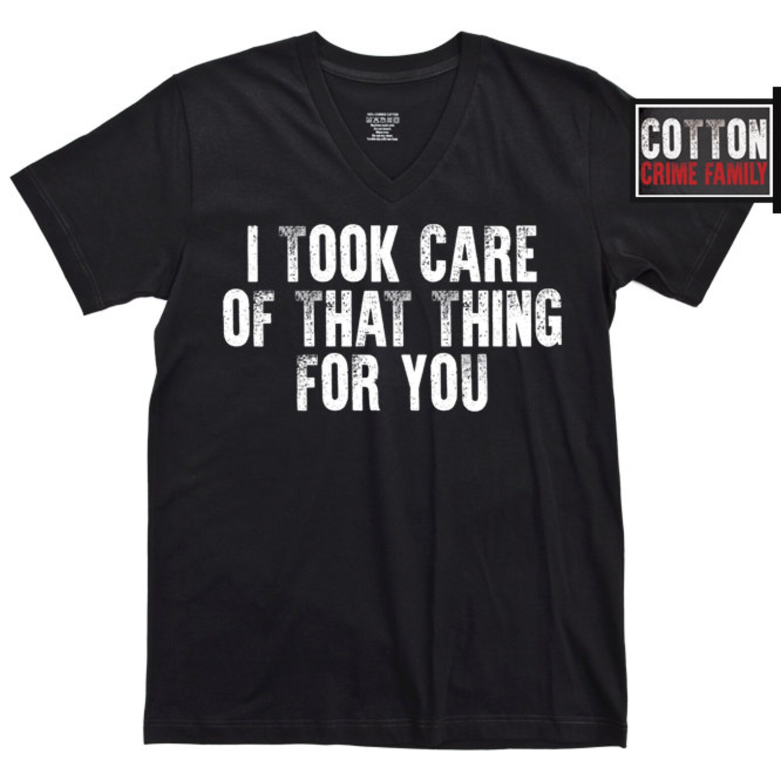 I Took Care of That Thing for You Us the Godfather Mafia Etsy