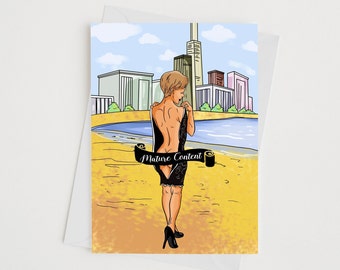 CHICAGO LIFE  Custom Card | Humor Card | Anniversary Card | Valentine's Card | Funny Card | Love Card | Naughty Card | Birthday Card