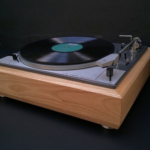 Ash wood PLINTH for Lenco L-75 / L-78 turntable series