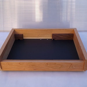 PLINTH for Thorens TD-125 cherry wood / Custom cherry wood plinth for Thorens TD-125 turntable