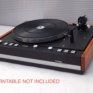 PLINTH for Thorens TD-126 bubinga wood / Custom bubinga wood plinth for Thorens TD-126 turntable