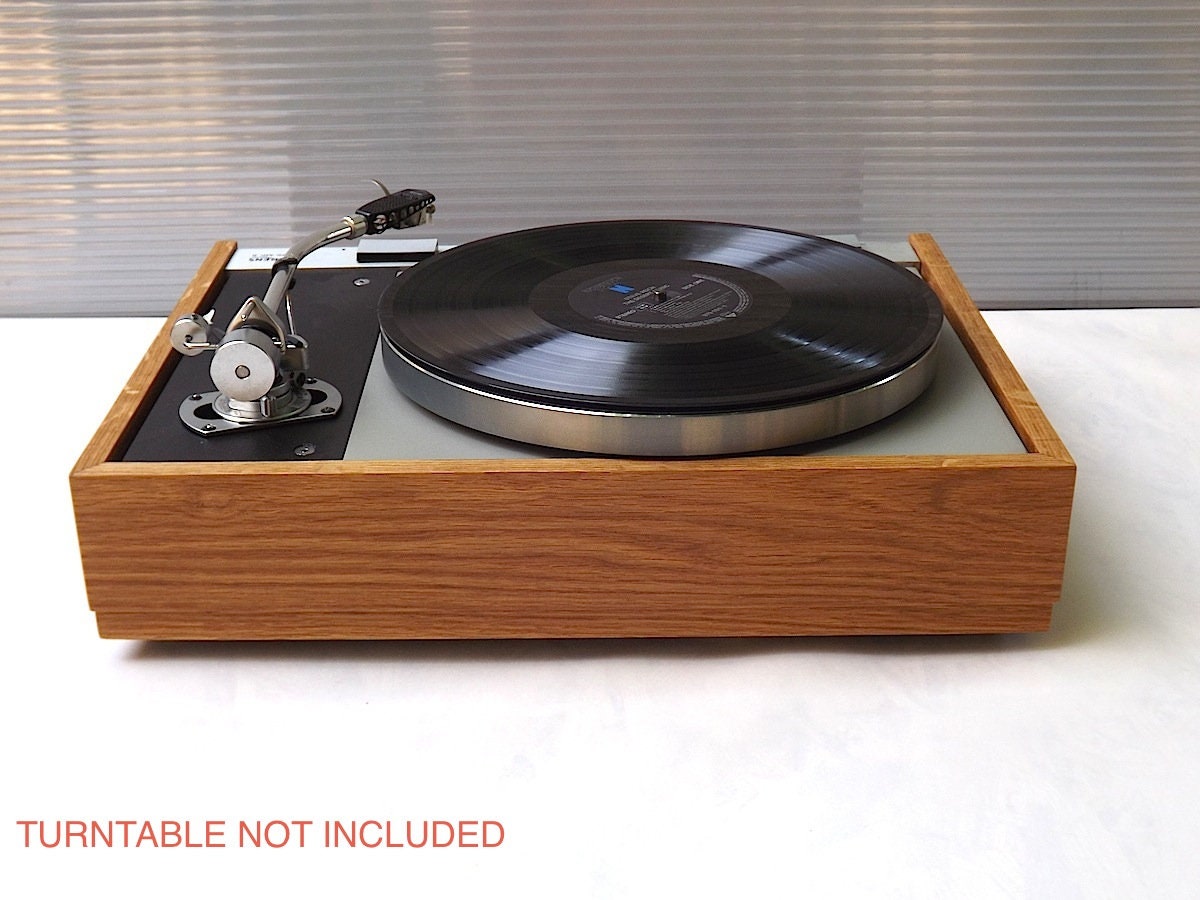Platine Bois Massif Acajou Pour Thorens TD-145 - Armbord Pour SME 3009 - Neuf