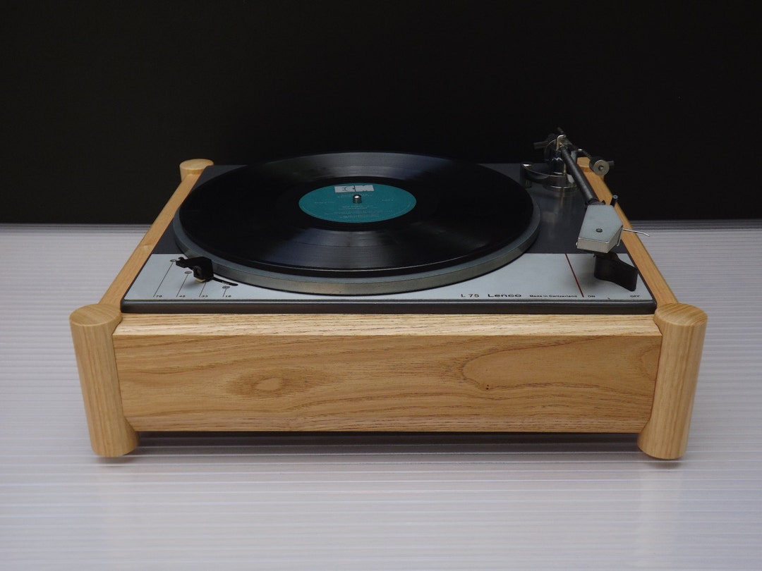 Zoccolo in legno di frassino per giradischi Lenco serie L 75 L 78 Etsy Italia