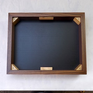 Walnut wood PLINTH for Thorens TD-145 / 160 turntable series image 8