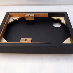 Linn Sondek LP-12  BLACK ASH wood plinth / Custom solid balck ash wood plinth for Linn Sondek LP12