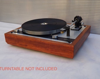 Bubinga wood PLINTH for Thorens TD-160 / 145 turntable series / Custom Thorens TD-160 plinth &quot;Linn lp12 style&quot;