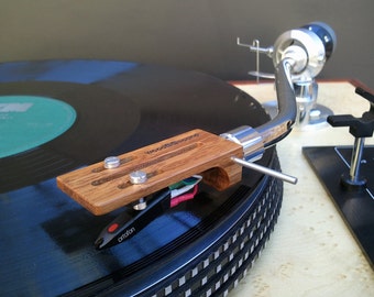 Bamboo wood headshell whith SME connector / bamboo custom phono headshell cartridge for turntables