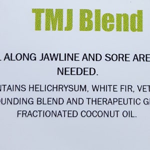 TMJ Relief Essential Oil Blend image 3
