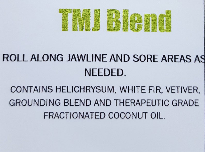 TMJ Relief Essential Oil Blend Bild 3
