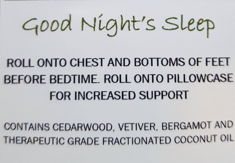 Good Night's sleep Essential Oil Blend image 3