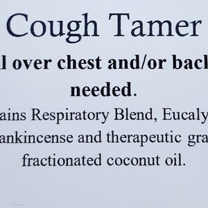Cough Tamer Essential Oil Blend image 3