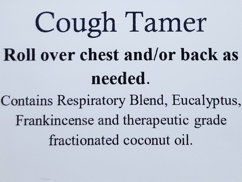 Cough Tamer Essential Oil Blend image 3
