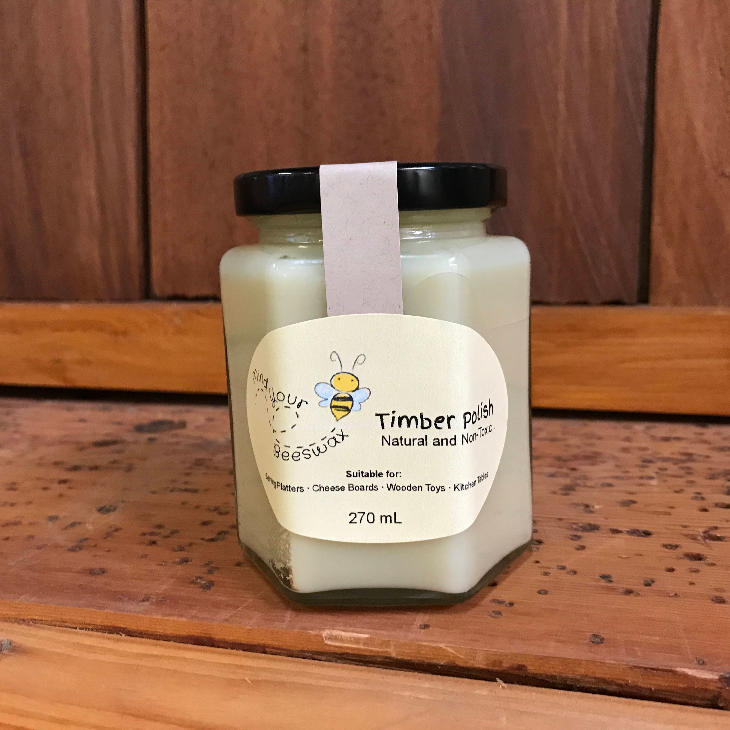 Beeswax Wood Finish 270 mL Wood Wax Food Safe Wood Etsy