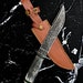 Titan Bowie Style Damascus Steel Hunting Camping Survival image 0