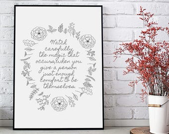 Atticus Quote || Printable Wall Art, Printable Quote, Downloadable Print