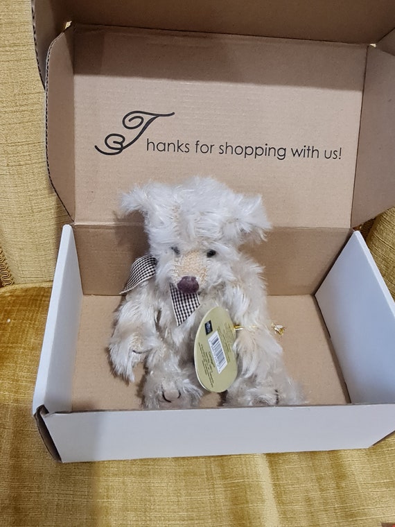 新品未使用❣️RUSSELL 100th 限定品Anniversary Bear Russ 100th Anniversary CLARIDGE BEAR Faux Mohair NEW in Box