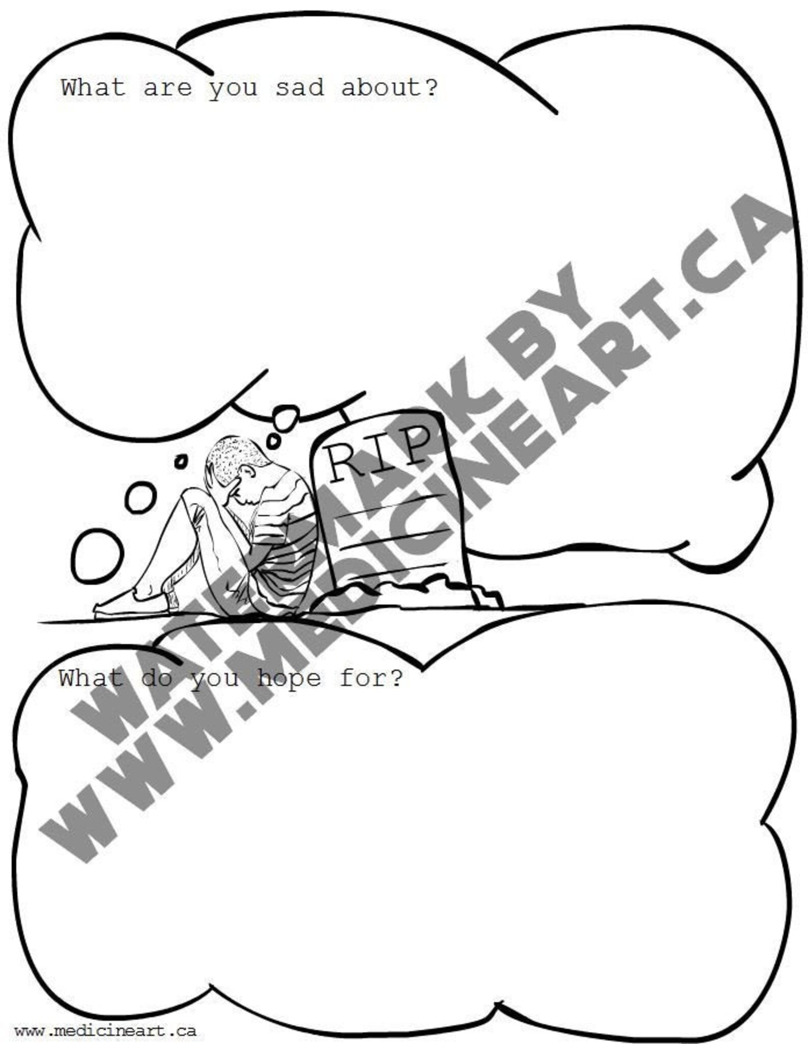 Download Grief & Bereavement Support Coloring Pages | Etsy