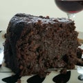 Jamaican Rum Fruit Cake. Caribbean Black Cake