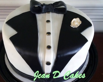 Jamaican Rum Fruit Cake: Marzipan, Royal Icing Fondant - Caribbean Black Cake - Tux