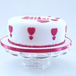 Jamaican Rum Fruit Cake – Caribbean Black Cake with Marzipan, Fondant Heart