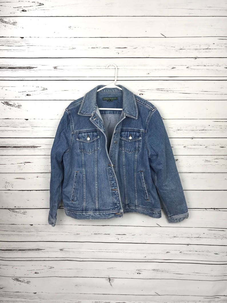 vintage ralph lauren denim jacket