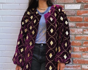 Embroidered Gypsy and Boho Jacket with Mirrors