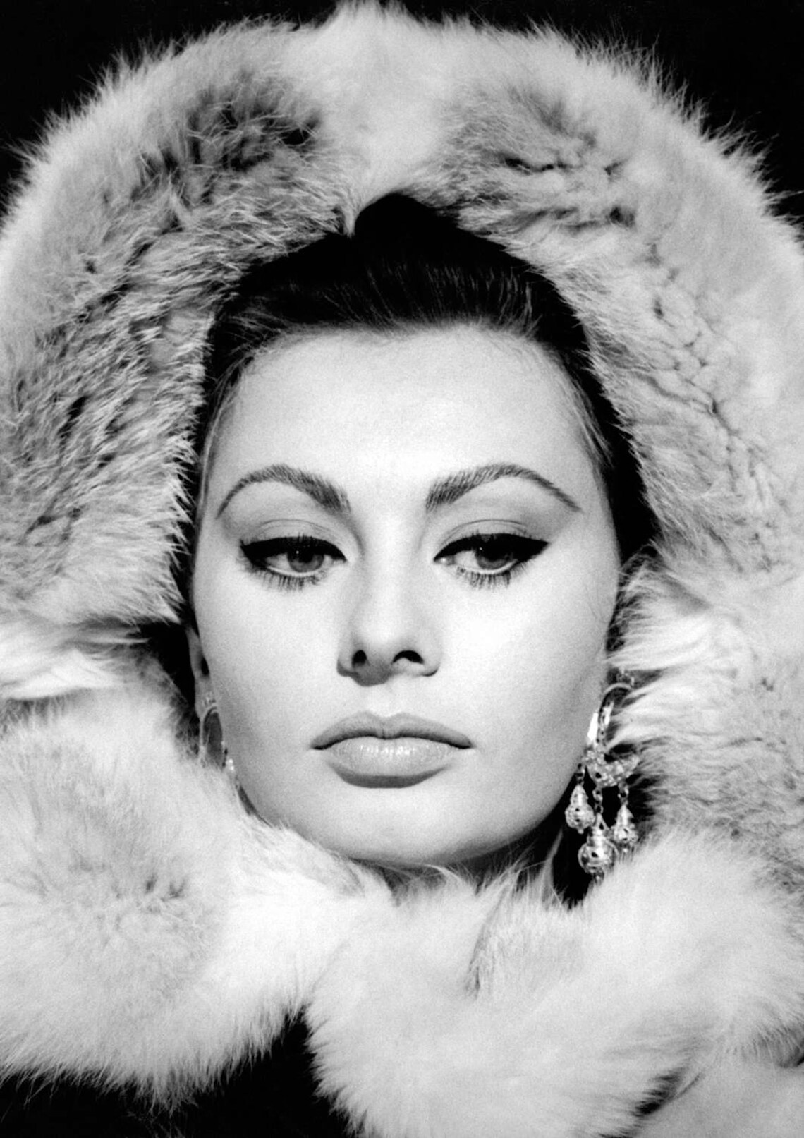 Sophia Loren Monochrome Photographic Print 06 A4 Size 210mm | Etsy