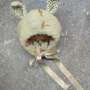 Bunny blythe hat Helmet for blythe
