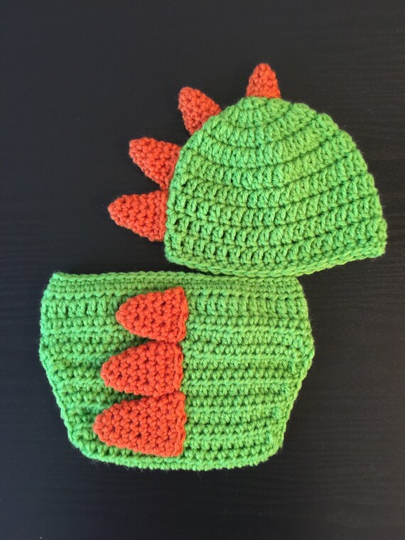 crochet baby dinosaur outfit