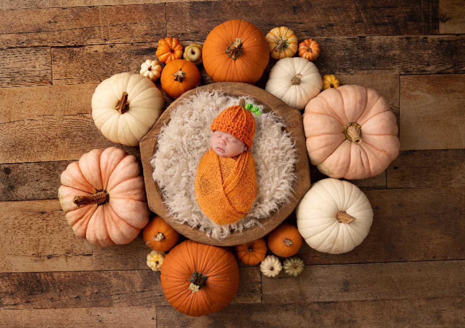 Baby Halloween Hat Pumpkin Hat Newborn Halloween Hat Fall Etsy