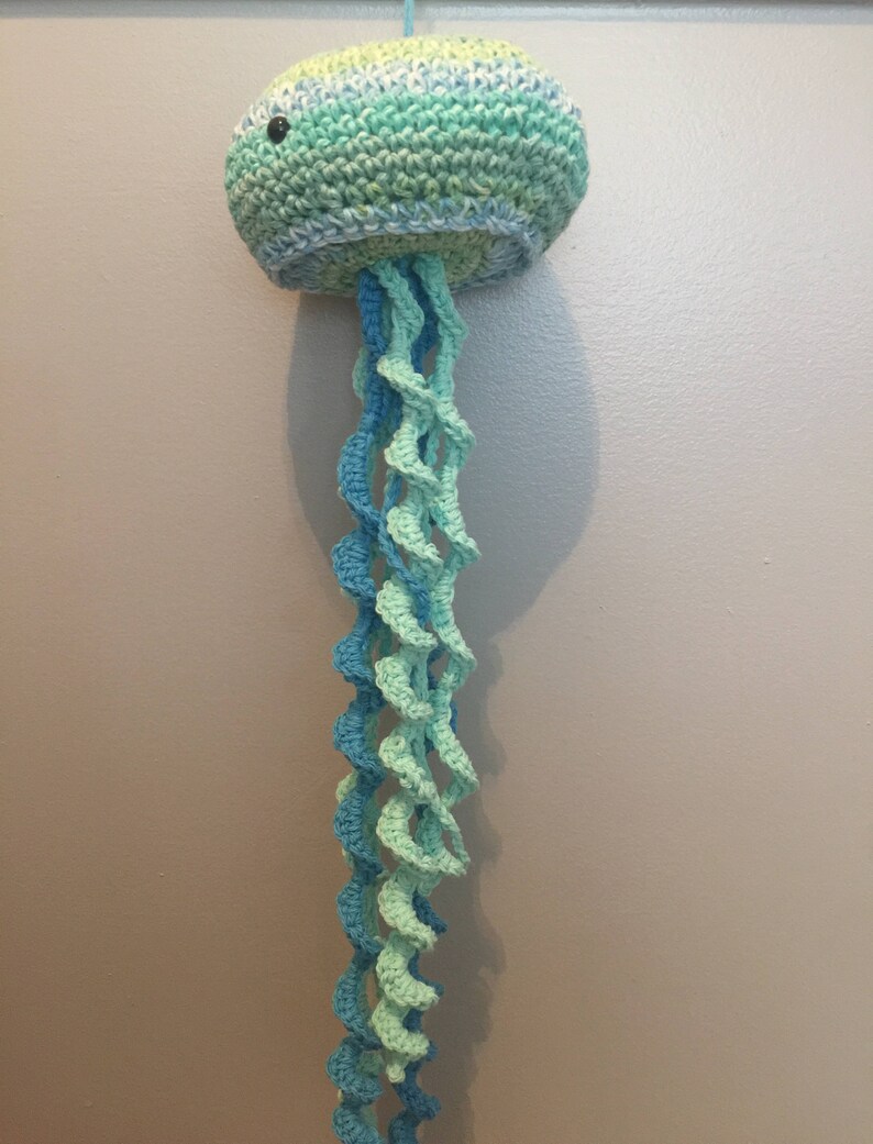 Crochet Jellyfish Jellyfish Toy Baby Shower Gift Etsy