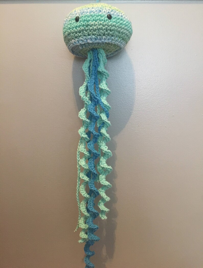 Crochet Jellyfish Jellyfish Toy Baby Shower Gift Etsy