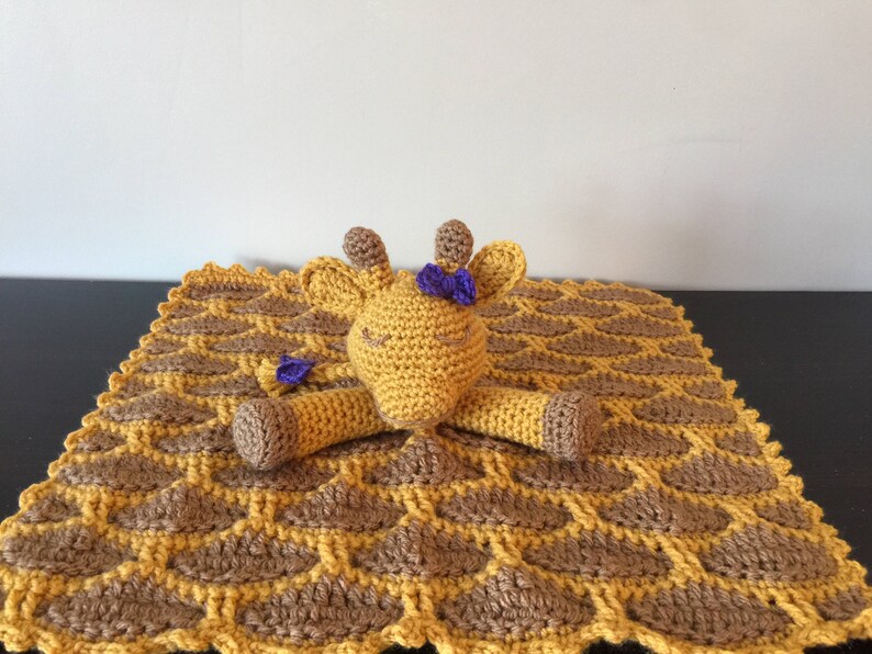 Giraffe baby lovey Giraffe baby girl Giraffe blanket Etsy